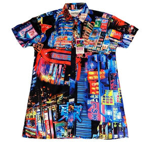 New Surf Society City Button Up